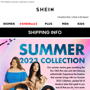 #SHEINss23 | This summer will be Hot Hot Hot ☀️ (AD)