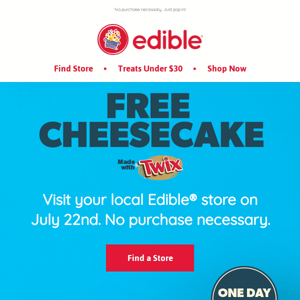 FREE Cheesecake made with TWIX® 🤩