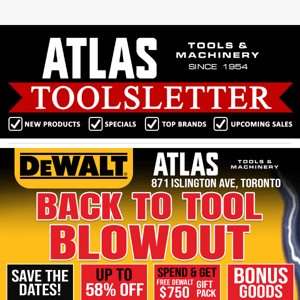 DEWALT Back To Tool 8-Page Flyer Is Here!