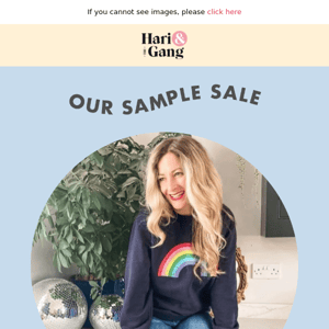 Up To 70% Off Sample SALE!