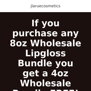 Free Wholesale Lipgloss Bundle for the next 10 people