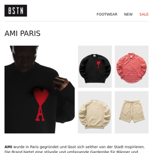 New in: AMI Paris, ADISH, Rick Owens & MISBHV