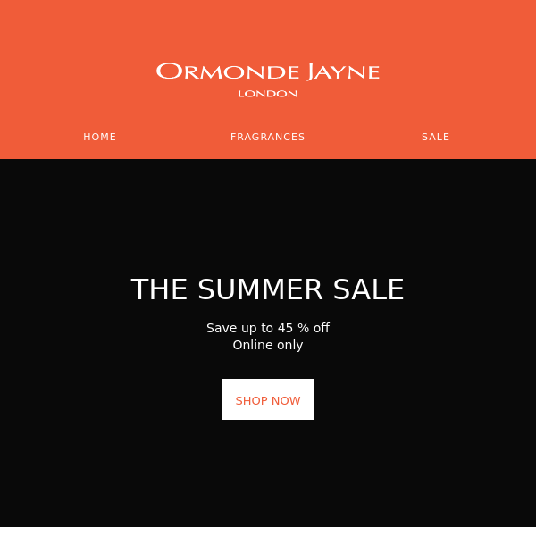 The Summer Sale Starts Now