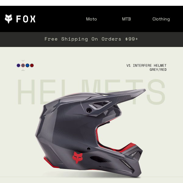 New MX Helmet Color Drip Just Dropped