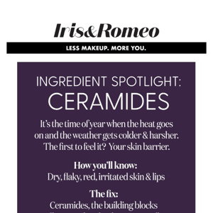 Ingredient Spotlight: Ceramides