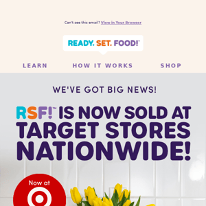 We're now available at Target! 🎯