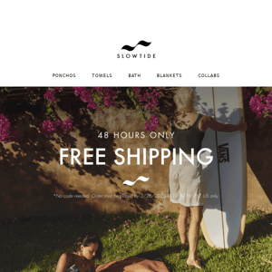 Free Shipping On ALL Orders