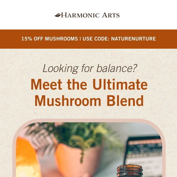 🍄 Here's 5 signs you need 5 Mushroom Blend