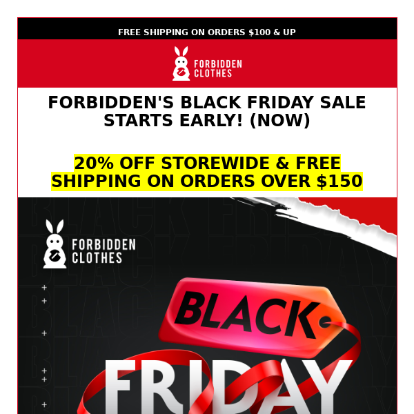 20% off storewide! This is not a False Flag
