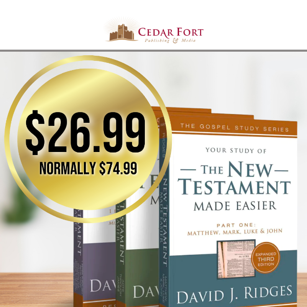 [URGENT] Over 50% OFF The New Testament Made Easier [LIMITED DEAL]