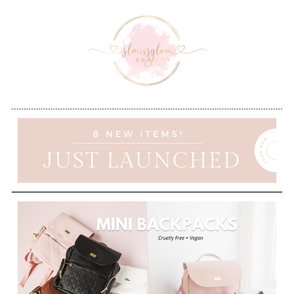 💞JUST LAUNCHED!! 8 NEW PRODUCTS!!! MINI BACKPACKS ARE HERE 💞