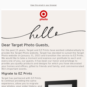 In Case You Missed It: Important Message From Target Photo.