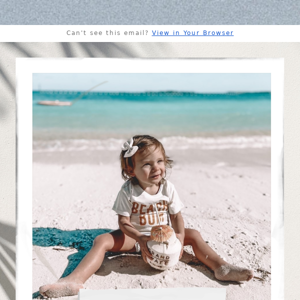 ☀️BEACH Ready - cutest tees for your little beach bums 🌊