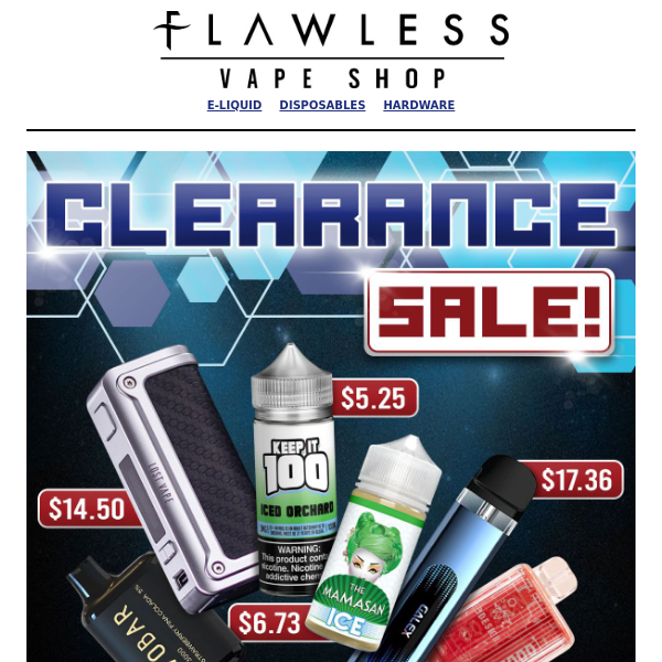 🥳Clearance SALE Today!👀