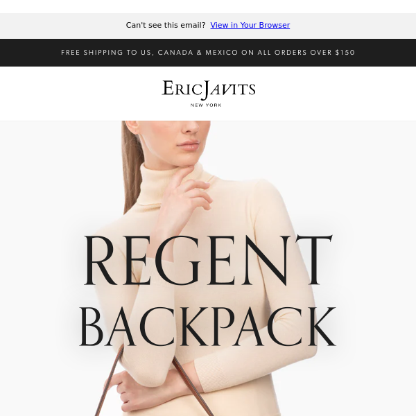 Eric Javits Regent Backpack🎒