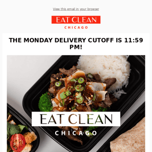 When it comes to healthy eating, we deliver! Don't forget to order by midnight for Monday delivery. 📦