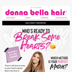 Donna Bella Hair, it’s your Last Chance for more