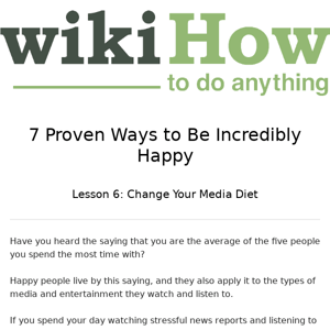 📺 Lesson 6: 7 Proven Ways to Be Incredibly Happy