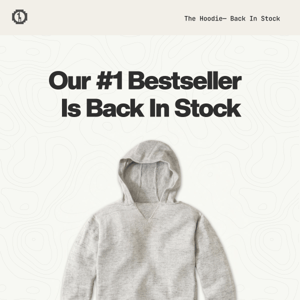 Our #1 Bestseller Is Back In Stock