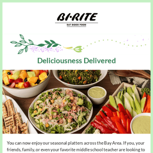 Catering goes the distance – delivery now available around the Bay