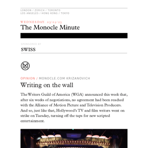The Monocle Minute – Wednesday 3 May 2023