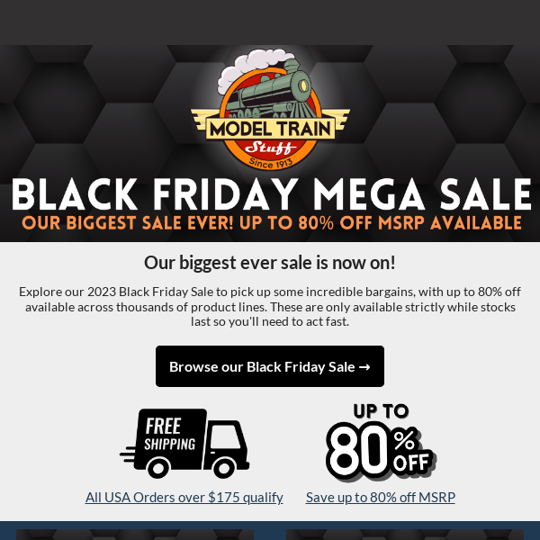 🖤 Black Friday MEGA SALE Now On! Up to 80% off 🎉