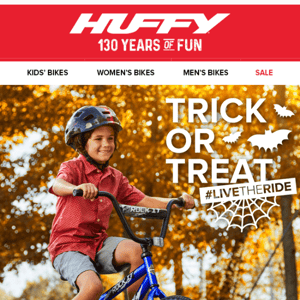 🍫 Treat the street on your Huffy!