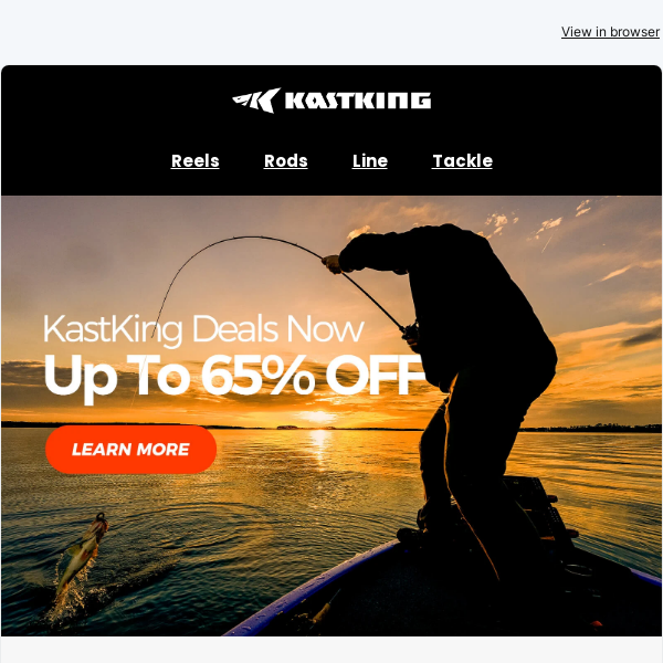 Act Now and Save Big: Up to 65% OFF on KastKing Deals!