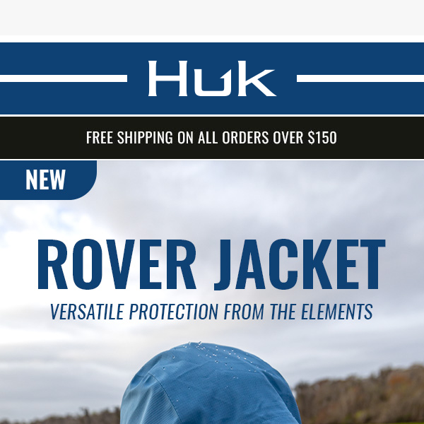 New Rover Rain Jacket from Huk