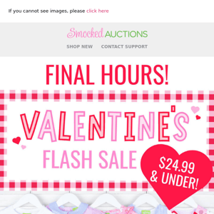 $24.99 & Under Valentine's Expires Soon!