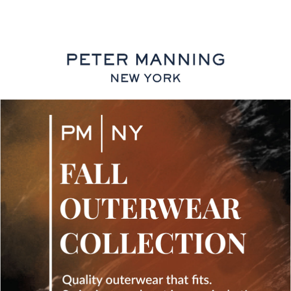 PM|NY FALL Outerwear Collection