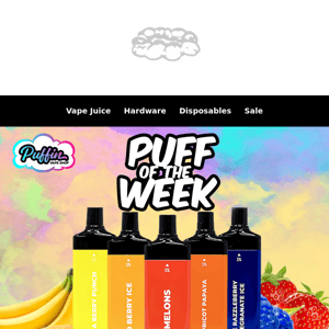 TODAY:Puff of the Week! SHOP NOW!💨