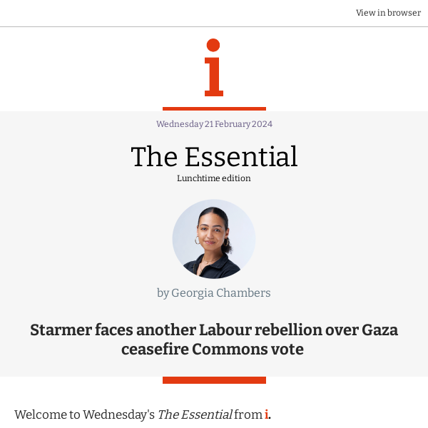 The Essential: Starmer faces another Labour rebellion over Gaza ceasefire Commons vote 