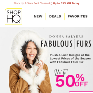 UP TO 50% OFF Donna Salyers' Fabulous-Furs