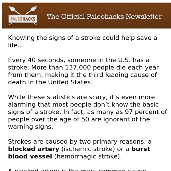 how to tell if a stroke is imminent