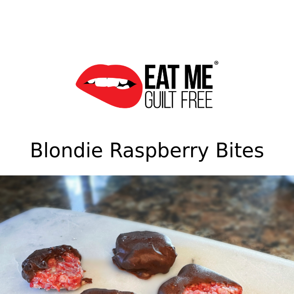 It's recipe time! 🥳 Let's make Blondie Raspberry Bites!😋