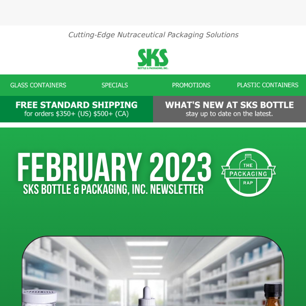 📰 Cutting-Edge Nutraceutical Packaging Solutions Offered By SKS Bottle & Packaging 🗓️