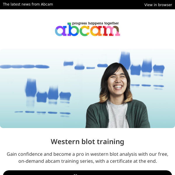 Western blot training, autophagy overview, and register for 'Innate Sensing and Signaling in Immunology' this December