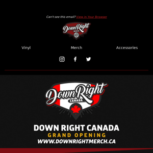 NOW OPEN: Down Right Canada! Featuring: Counterparts, Fit For An Autopsy, Better Lovers & More!