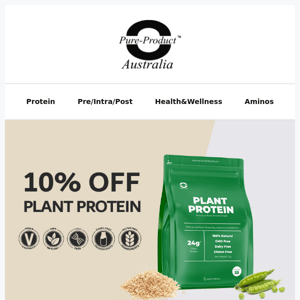 10% Off All VEGAN Products 🌱