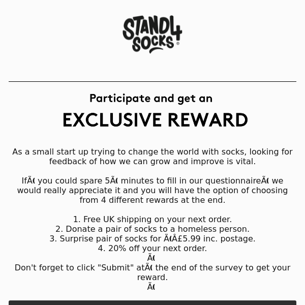 Questionnaire: Take part and receive a reward 