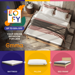 Create your dream room with the EOFY sale today!