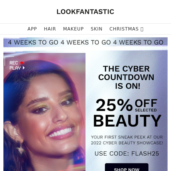 TONIGHT: 25% Off Selected Beauty...