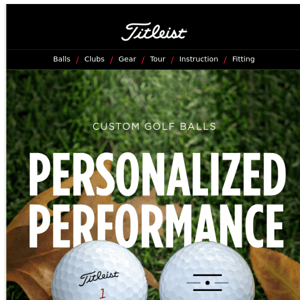 Personalized Performance | Custom Golf Balls