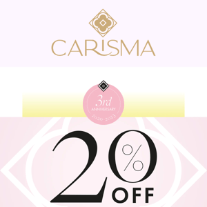 ✨20% Off Everything! ✨3rd Anniversary Sale 𝐒𝐓𝐀𝐑𝐓𝐒 𝐍𝐎𝐖  😍