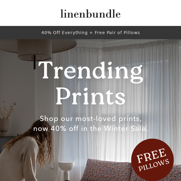 Trending Prints In Our Winter Sale