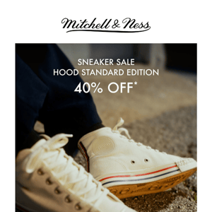 FINAL HOURS | 40% Off HOOD Sneakers Sale!