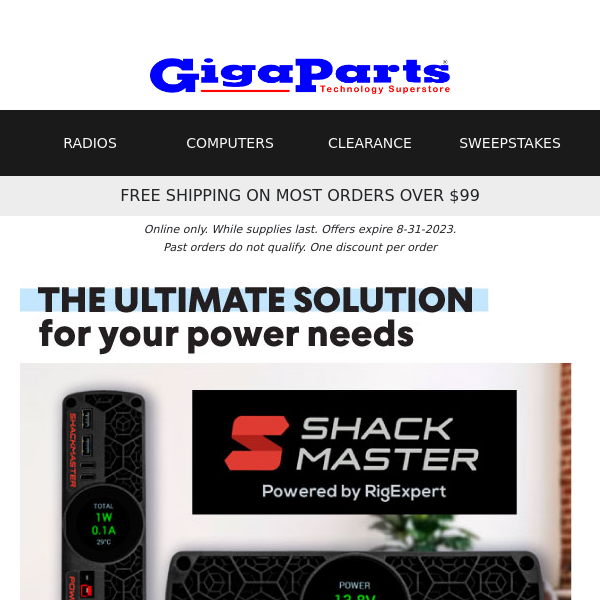 Check out the NEW Ultimate ⚡Power Solution at GigaParts