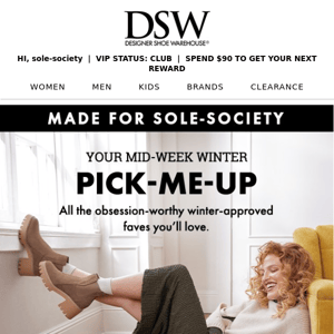 Calling Sole Society: New must-own styles.