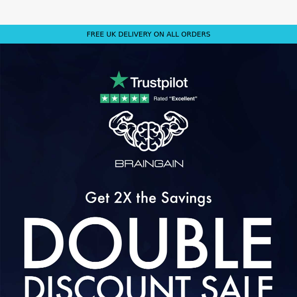 Save BIG: Double Discount Sale is ON!
